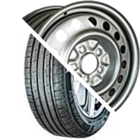Шина с диском в сборе Massimo OTTIMA PLUS 185/65 R15 88H + Trebl X40915 Silver 4*100 6xR15 ET40 DIA60.1