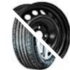 Шина с диском в сборе Massimo OTTIMA PLUS 185/65 R15 88H + Magnetto 15001 Black 4*100 6xR15 ET50 DIA60.1