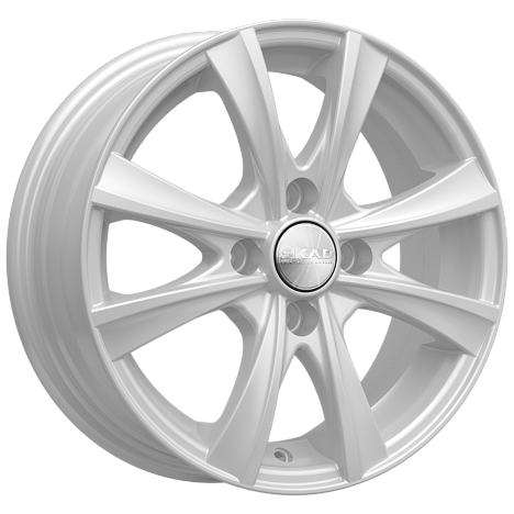 Скад Мальта Белый 4*98 5.5xR14 ET38 DIA58.6