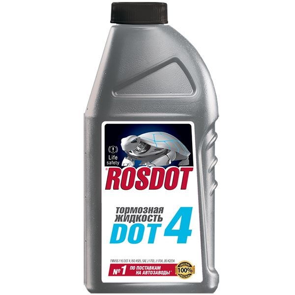 Тормозная жидкость ROSDOT-4 (910г) Тосол-Синтез (430101H03)